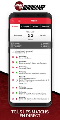 Foot Guingamp android App screenshot 2