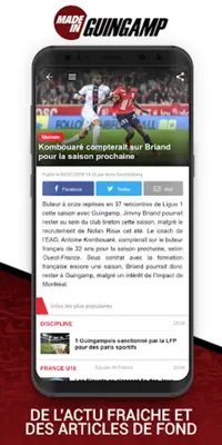 Foot Guingamp android App screenshot 3